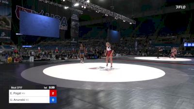 164 lbs 3rd Place - Ella Pagel, Minnesota vs Ugochi Anunobi, Maryland