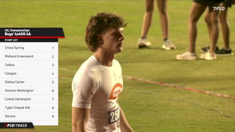 High School Boys' 4x400m Relay 4A, Finals 1
