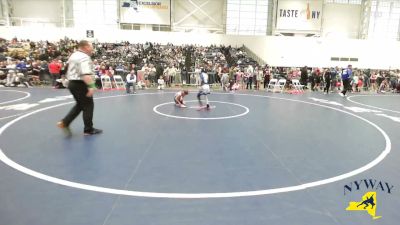 60 lbs Quarterfinal - Lucy Milgrim, VHW Club vs Lola Willis, Carmel Youth Wrestling Club