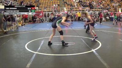 117 lbs 7th Place Match - Corynn Meyer, Delta vs Mia Skinner, Wilmington Ladies Freestyle Wr