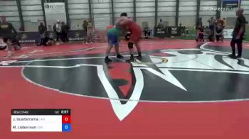 130 kg Consi Of 8 #1 - Jason Guadarrama, Lake County Wrestling Club vs Micah Lieberman, Carl Junction Take Down Club