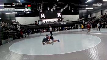 184 lbs Champ. Round 2 - Bryce Milster, Oklahoma City vs Jack Doughty, Southeast Community College