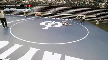 4A 125 lbs Cons. Semi - Riley Hansen, Tooele vs Madeline Halligan, Mountain Crest