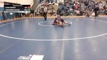 215 lbs Quarterfinal - Case Barrett, Glenrock vs Alexander Galvan, Douglas