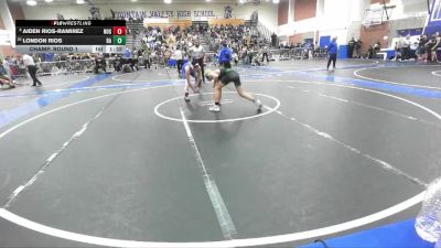 132 lbs Champ. Round 1 - London Rios, Bishop Amat vs Aiden Rios-Ramirez, Nogales