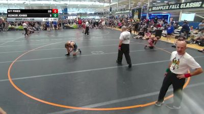 138 lbs Champ. Round 2 - Konor Johns, Unattached vs Ky Fikes, Unattached