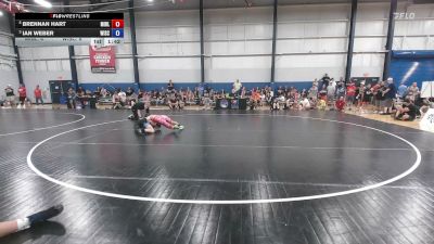 88 lbs Brennan Hart, Michigan Blue vs Ian Weber, Wisconsin