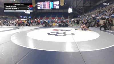 190 lbs Semis - Aidan Squier, NJ vs Adonis Bonar II, NE