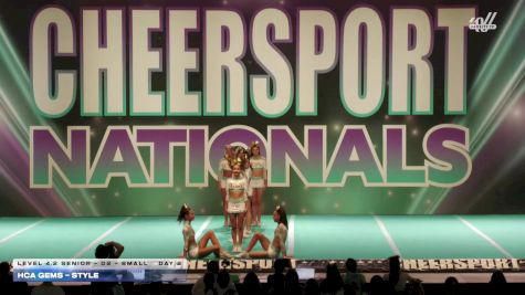 HCA Gems - Style [2026 L4.2 Senior - D2 - Small Day 2] 2026 CHEERSPORT National All Star Cheerleading Championship