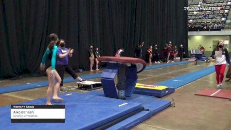 Aiko Benesh - Women's Group, Synergy Gymnastics - 2021 Women's Xcel Region 4 Championships