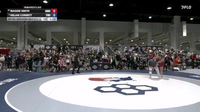 Senior Women Freestyle FS - 76 lbs Champ. Round 1 - Maggie Smith, Colorado Mesa Wrestling Club vs Kelani Corbett, The Valley Wrestling Club