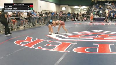 124 lbs Consi Of 16 #2 - Lilly May, NV vs Cameron Lord, FL