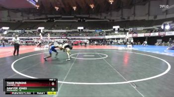150 lbs Quarters & Wb (16 Team) - Tahir Parkins, Nazareth vs Sawyer Jones, Woodgrove