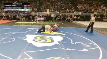 Champ. Round 1 - Madison Dembowski, Grand Island vs Delilah Solis, Lexington