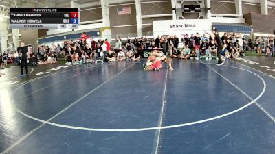 157 lbs Quarters - David Daniels, California vs Walker Howell, Colorado