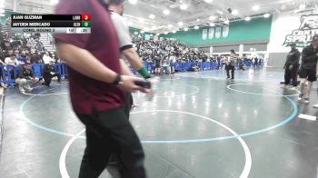 132 lbs Cons. Round 3 - Jayden Mercado, Glendora vs Juan Guzman, Lawndale