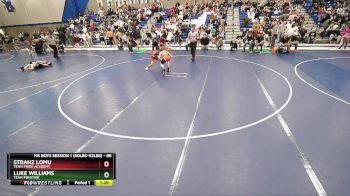 88 lbs Cons. Round 2 - Stranz Lomu, Team Pride Academy vs Luke Williams, Team Prestige