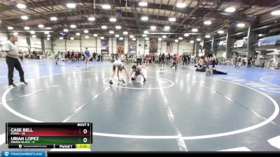 110 lbs Rd# 5- 3:45pm Friday Final Pool - Case Bell, POWA vs Uriah Lopez, Minion Black