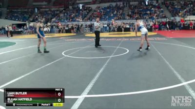 3A-113 lbs Semifinal - Liam Butler, Nyssa vs Elijah Hatfield, Glide