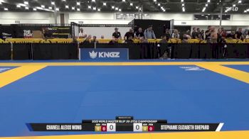 Stephanie Elizabeth Shepard vs Chanell Alexis Wong 2025 World Master IBJJF Jiu-Jitsu Championship