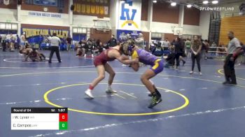 160 lbs Prelims - Weston Lyver, White River vs Cameron Campos, Lemoore