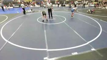 86 lbs Semifinal - Braiden Bartlett, 3F Wrestling vs Daniel (GG) Green, Billings WC