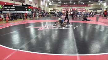 90 lbs Round 2 - Lane Henley, DC Elite vs Vincent Perry, S.I.S. Spring Lake Park-Ironda