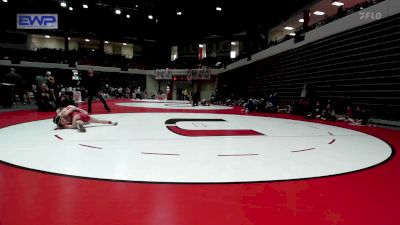 110 lbs Consi Of 8 #1 - Hannah Morsches, Yukon High School Girls vs Brooklynn Wise, Lexington Girls Oklahoma