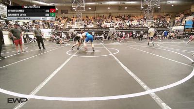 155 lbs 3rd Place - Briar James, Sallisaw Takedown Club vs Garrett Lynn, Shelton Wrestling Academy