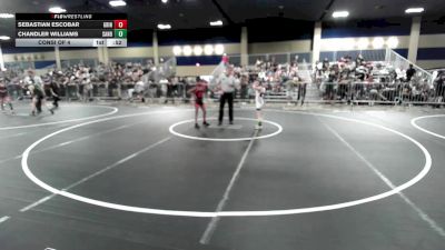 65 lbs Consi Of 4 - Sebastian Escobar, Grindhouse WC vs Chandler Williams, Sanderson Wr Ac