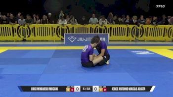Jorge Antonio Macías Arista vs Luigi Winiarski Muccio 2025 Pan IBJJF Jiu-Jitsu No-Gi Championship