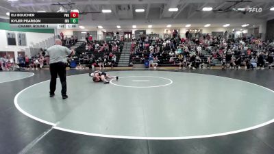 96 lbs Champ. Round 1 - Kyler Pearson, Ironhawk Wrestling Academy vs Eli Boucher, Purler Wrestling Academy