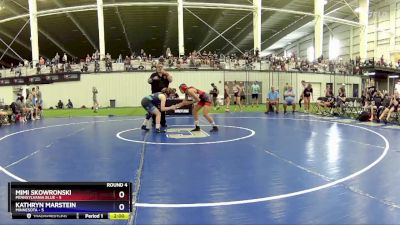 115 lbs Round 4 (6 Team) - Mimi Skowronski, Pennsylvania Blue vs Kathryn Marstein, Minnesota