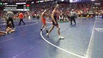 2A-138 lbs Cons. Round 3 - Luke Showalter, Hampton-Dumont-CAL vs Kooper Waugh, West Delaware, Manchester