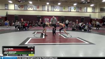 113 lbs Round 3 - Jace Hedeman, Union, LaPorte City vs Evan Burg, Solon
