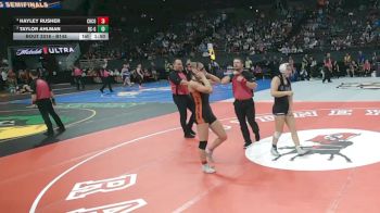 Semifinal - Hayley Rusher, Chase County vs Taylor Ahlman, Battle Creek