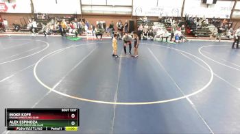 66+ Cons. Round 2 - Alex Espinoza, Champions Wrestling Club vs Inoke Kofe, Falcon Wrestling Club