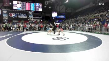 130 lbs Quarters - Caroline Hilton, TN vs Olivia Bezdicek, ID