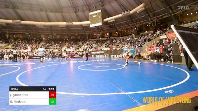 90 lbs Round Of 32 - James Garcia, Nebraska Elite vs Braylon Rock, Sebolt Wrestling Academy