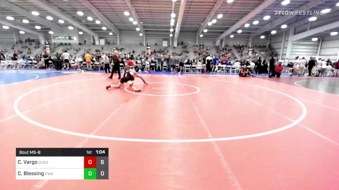 120 lbs Round Of 32 - Chris Vargo, Quest School Of Wrestling vs Conner ...