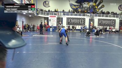 107 lbs Qtr-finals - Kooper Deputy, Chestnut Ridge vs Arav Pandey, Trinity Camp Hill