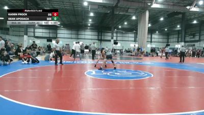 106 lbs 1 - Sean Apodaca, DARKHORSE vs Kaden Frock, 84 ATHLETES