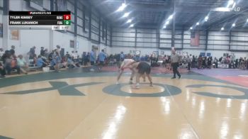 190 lbs 1 - Tyler Kinsey, RED LION WRESTLING CLUB vs Frank Lukanich, FCA LYNCHBURG
