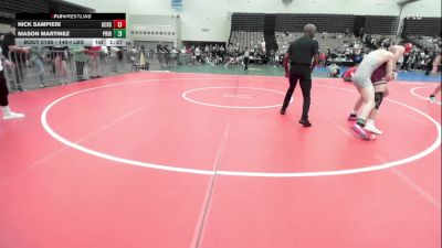 165-I lbs Semifinal - Carson Tuer, Unattached vs Preston Jones, None