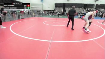 165-I lbs Semifinal - Carson Tuer, Unattached vs Preston Jones, None