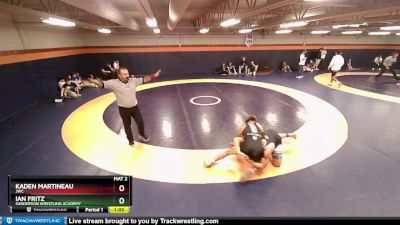 160 lbs Semifinal - Ian Fritz, Sanderson Wrestling Academy vs Kaden Martineau, JWC