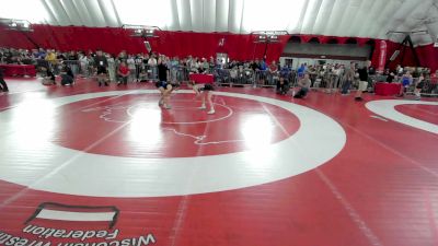 95 lbs Champ. Round 1 - Brynn Engel, B.A.M vs Lillyana Iman, Gomez Wrestling RTC