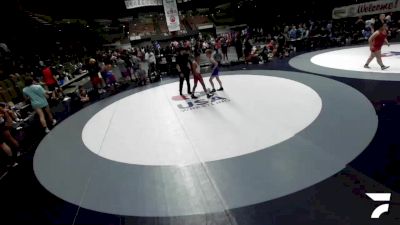 100 lbs James Hin, CVWA - Central Valley Wrestling Association vs Jacob Lee, SJWA - San Joaquin Wrestling Association