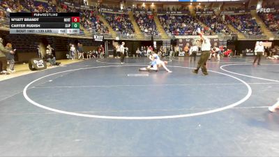 135 lbs Consy 3 - Wyatt Brandt, Northeastern vs Carter Rudish, Slippery Rock