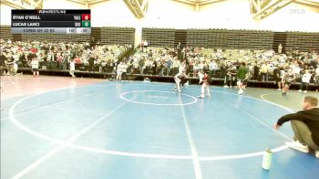 119-I lbs Consi Of 32 #2 - Ryan O`Neill, Yale Street vs Lucas Lanci, Souderton Middle School